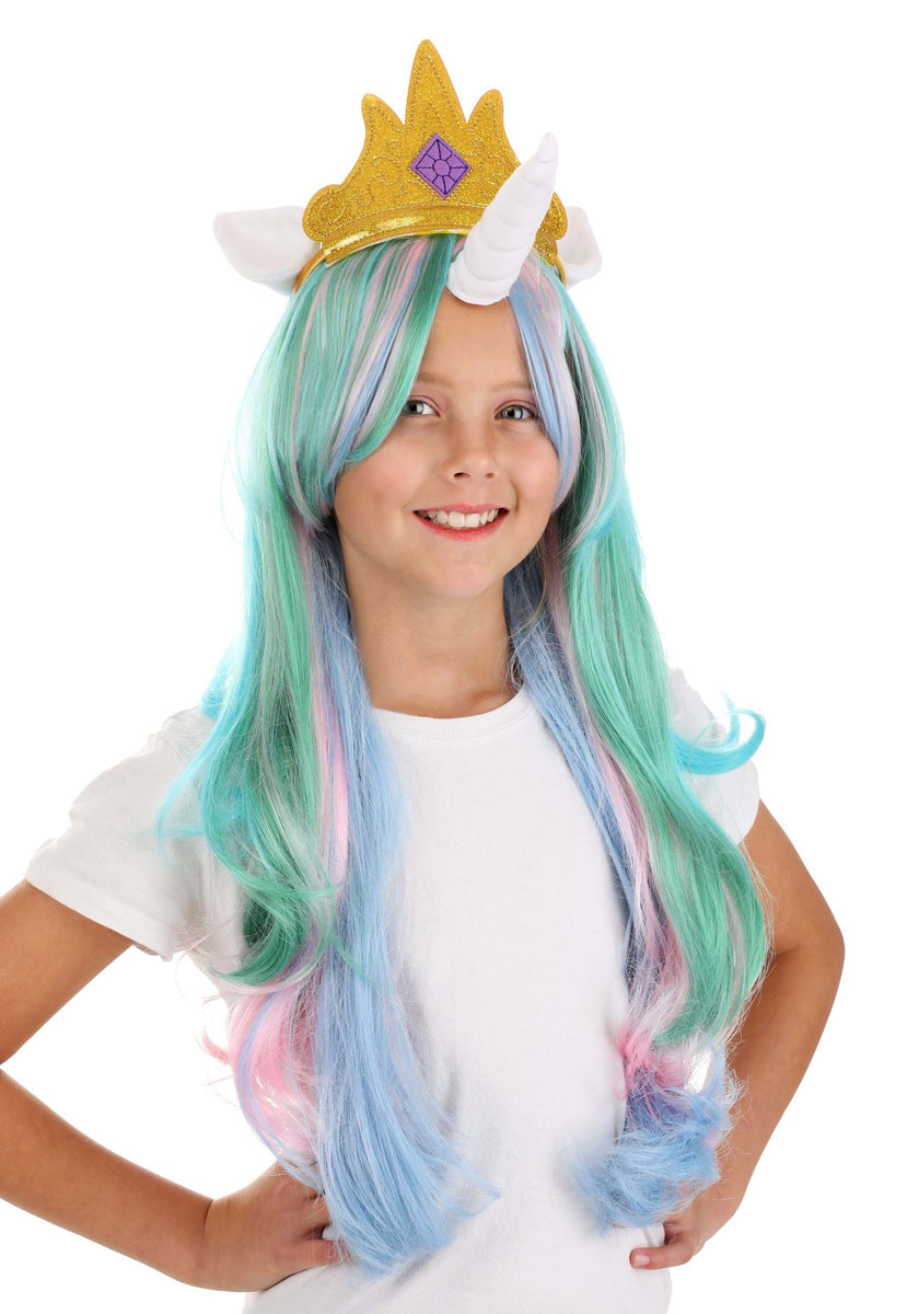 My Little Pony Kid's Princess Celestia Wig – Kids Halloween Costumes