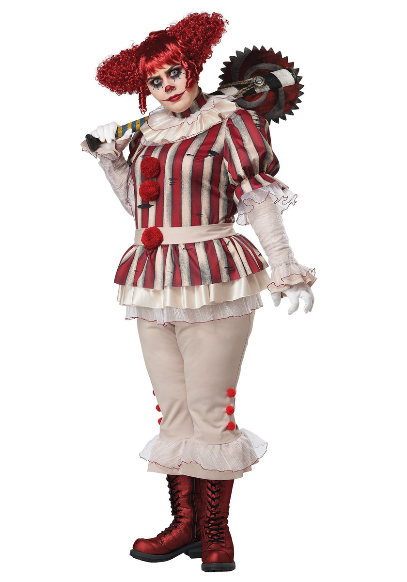 Sexy Clown Plus popular Size Costume size 2x/3x New