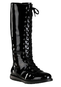 Adult Black Wrestling Costume Boots | Adult Costume Boots