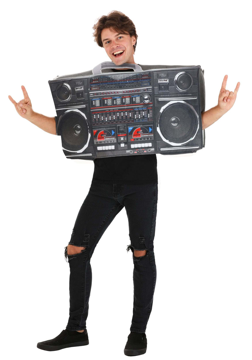 Boombox Costume for Adults | Decade Costumes – Kids Halloween Costumes