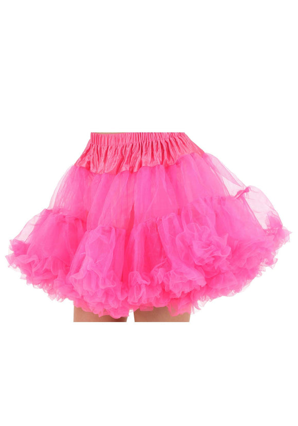 Adult Hot Pink Petticoat Accessory | Costume Accessories