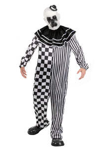 Killer Gothic Clown Adult Costume | Evil Clown Costumes