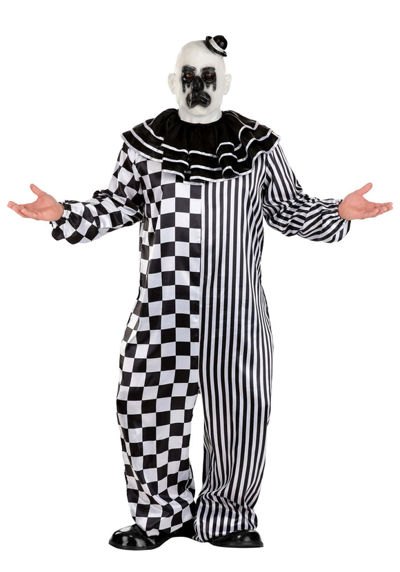 Adult Plus Size Killer Gothic Clown Costume | Evil Clown Costumes