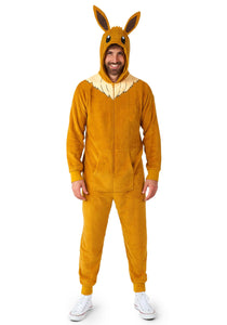 Pok emon Adult Eevee Costume Onesie | Pok emon Costumes