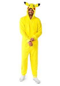 Pok emon Adult Pikachu Costume Onesie | Pok emon Costumes