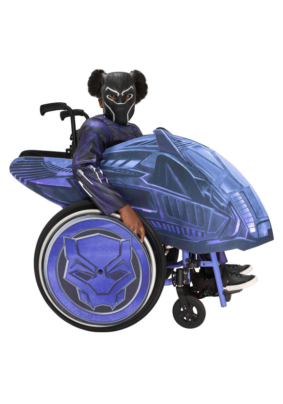 Adaptive Black Panther Kid's Wheelchair Accessory | Wheelchair Costumes