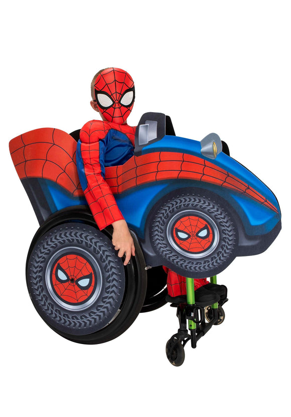 Adaptive Spider-Man Wheelchair Kid's Accessory | Wheelchair Costumes