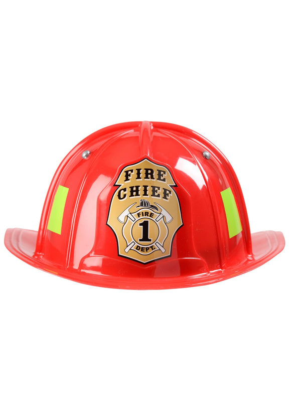 Kids Basic Firefighter Costume Helmet