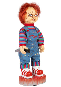 Child's Play Chucky Animatronic Decoration | Animatronic Halloween Decor