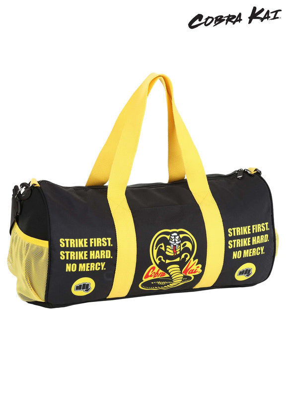 Cobra Kai Black Strike First Duffle Bag | Cobra Kai Accessories