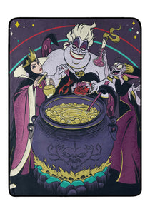 Disney Villains Cooking Up Trouble Micro Raschel Throw | Disney Blankets