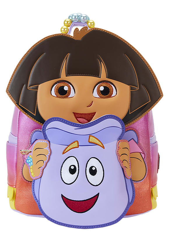 Loungefly Nickelodeon Dora the Explorer Backpack Cosplay Mini Backpack