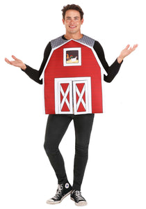 Big Red Barn Costume for Adults | Adult Farm Animal Costumes