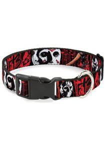 Friday The 13th Jason Blood Splatter Pet Collar