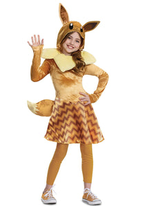 Child Deluxe Pok emon Eevee Costume | Kid's Pokemon Costumes