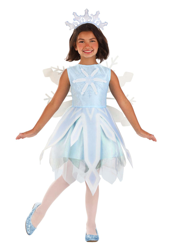 Girl's Shimmering Snowflake Costume | Costumes for Girls