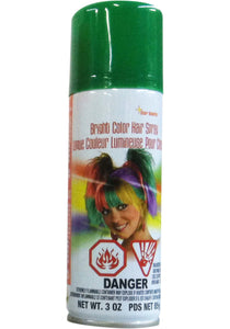 Green Hair Spray