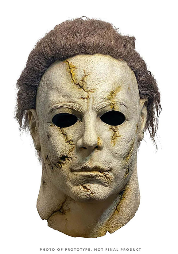 Halloween Rob Zombie Michael Myers Cracked Mask | Horror Movie Masks