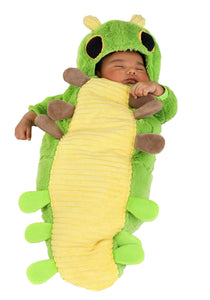 Infant Green Caterpillar Costume Bunting | Bug Costumes