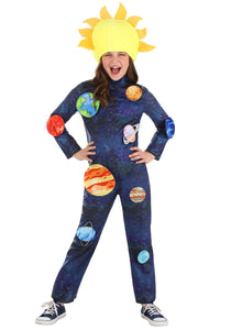 Kid's Glorious Galaxy Jumpsuit Costume | Solar System Costumes