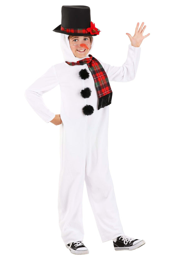 Child Jolly Snowman Costume | Snowman Costumes