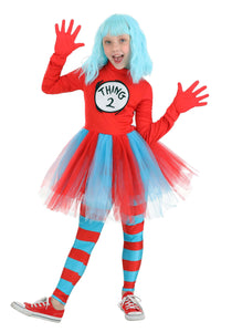 Kid's Thing 1 and Thing 2 Costume Dress | Cat in the Hat Costumes