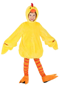 Kid's Cozy Yellow Chicken Costume | Animal Costumes