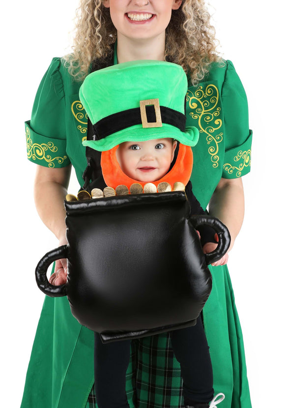 Leprechaun's Pot of Gold Baby Carrier Cover Costume