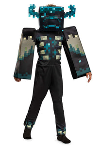 Child Minecraft Deluxe Warden Costume | Minecraft Costumes