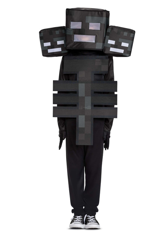 Child Minecraft Deluxe Wither Costume | Minecraft Costumes