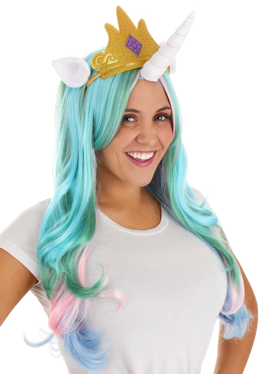 My Little Pony Princess Celestia Women's Wig – Kids Halloween Costumes