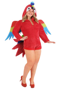 Plus Size Macaw Parrot Women's Costume | Animal Halloween Costumes