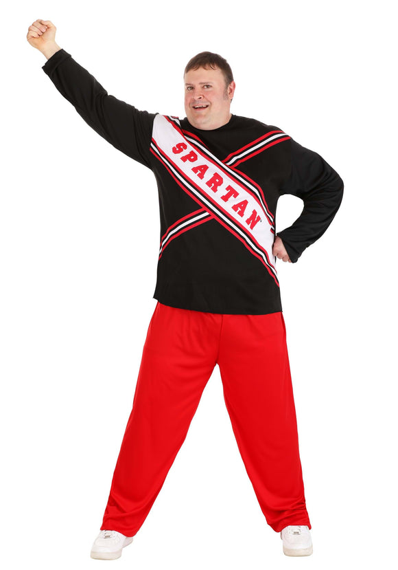 Men's Plus Size Saturday Night Live Spartan Cheerleader Costume | SNL Costumes