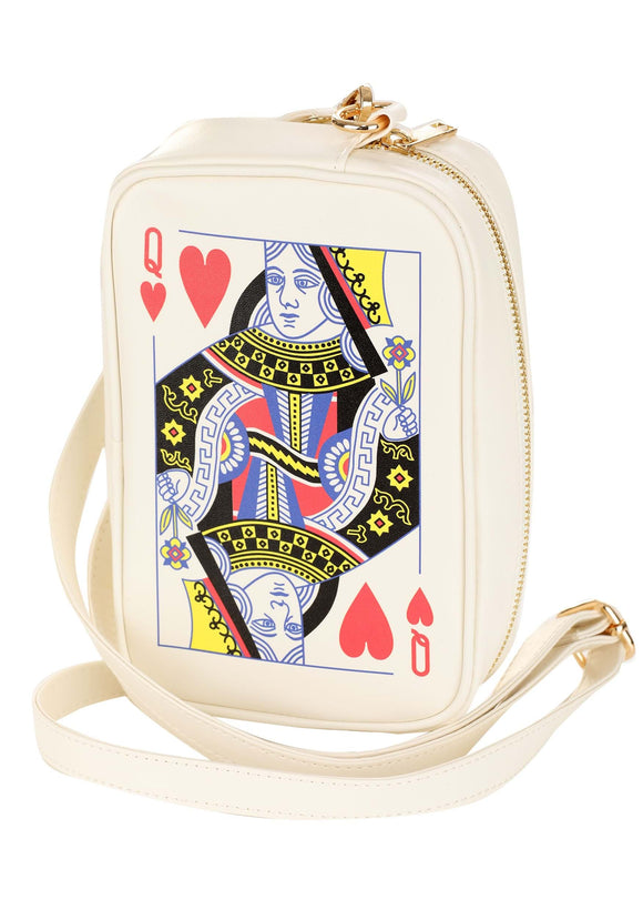 Queen of Hearts Card Bag | Halloween Costume Accessories