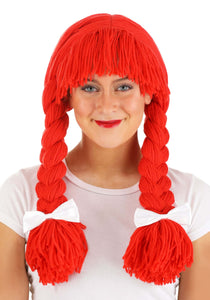 Raggedy Ann Women's Red Wig | Adult Costume Wigs