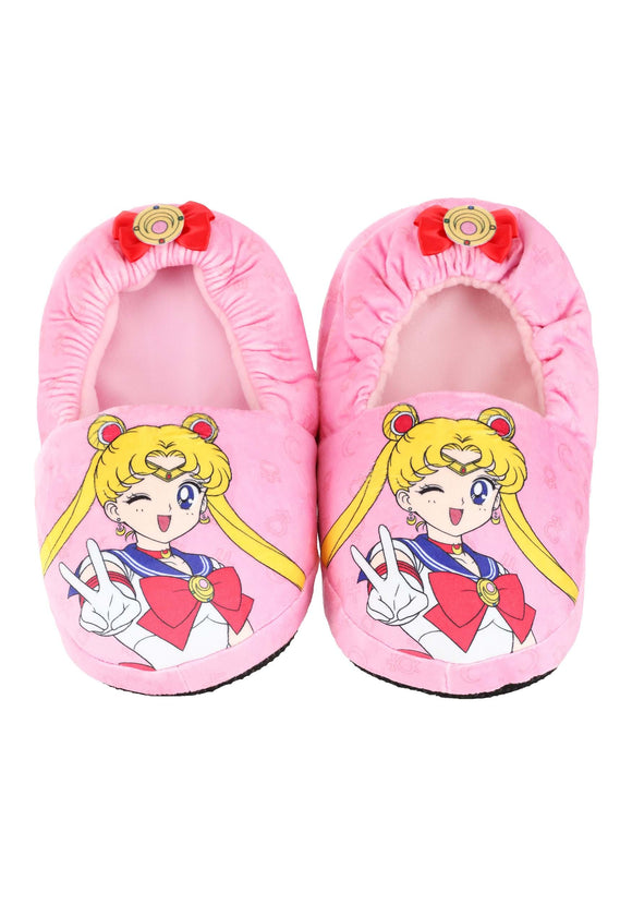 Sailor Moon AOP Pink Adult Slippers | Sailor Moon Accessories