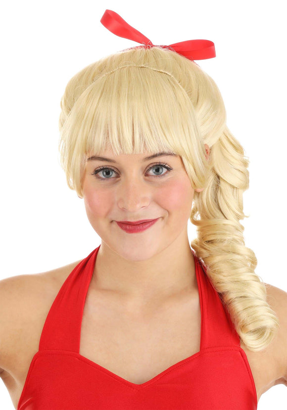 Women's Sandlot Wendy Peffercorn Blonde Wig | Movie Accessories