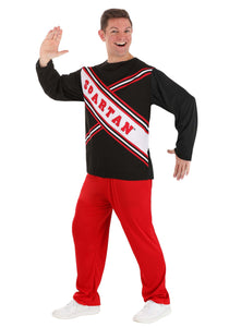 Adult Saturday Night Live Spartan Male Cheerleader Costume | Funny Costumes