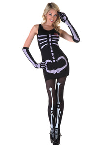 Adult Sexy Skeleton Costume Dress | Skeleton Costumes