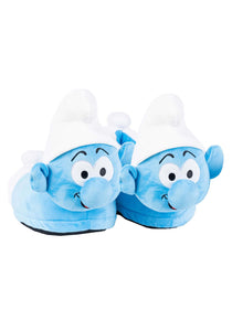 The Smurfs Adult Plush Slippers | The Smurfs Accessories