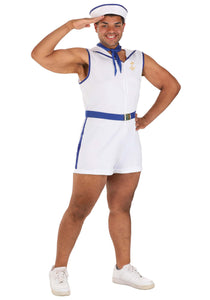 Plus Size Sunbathing Sailor Men's Costume | Sailor Costumes