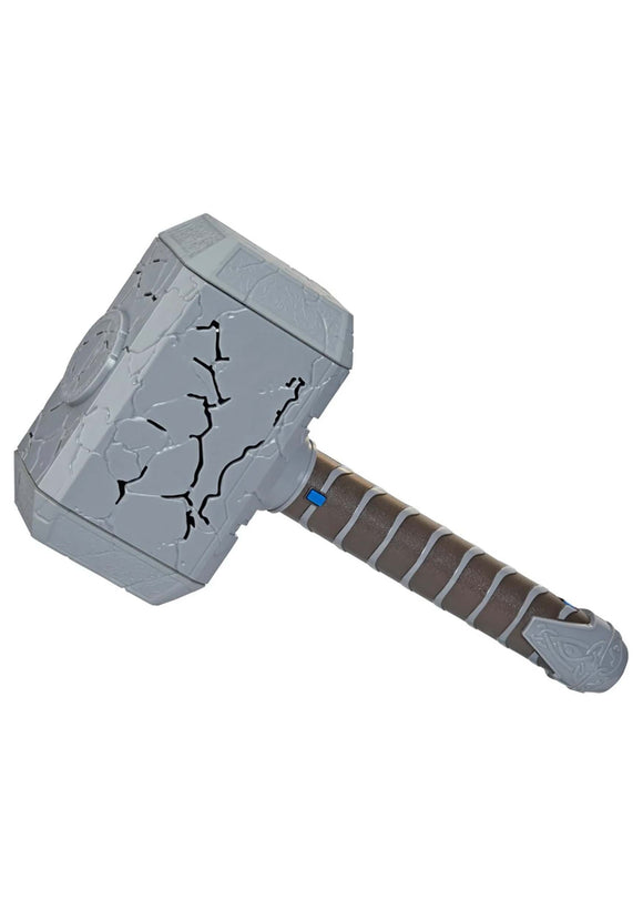 Kid's Thor Mighty FX Mjolnir Electronic Roleplay Hammer | Thor Accessories