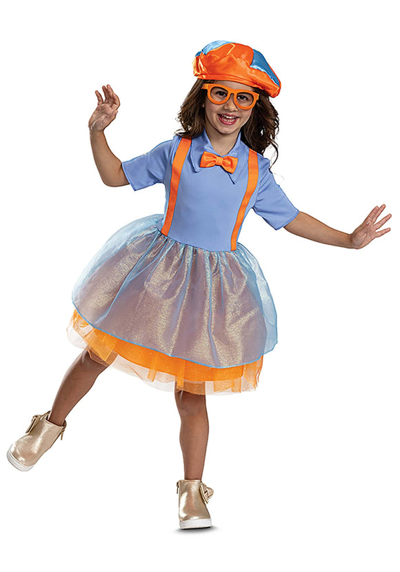 Toddler Classic Blippi Dress Costume | Toddler Halloween Costumes