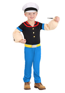 Toddler Popeye Costume | Cartoon Character Costumes