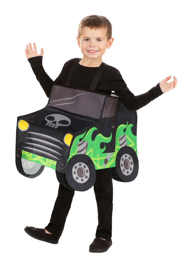 Toddler Ride-In Monster Truck Costume | Toddler Costumes