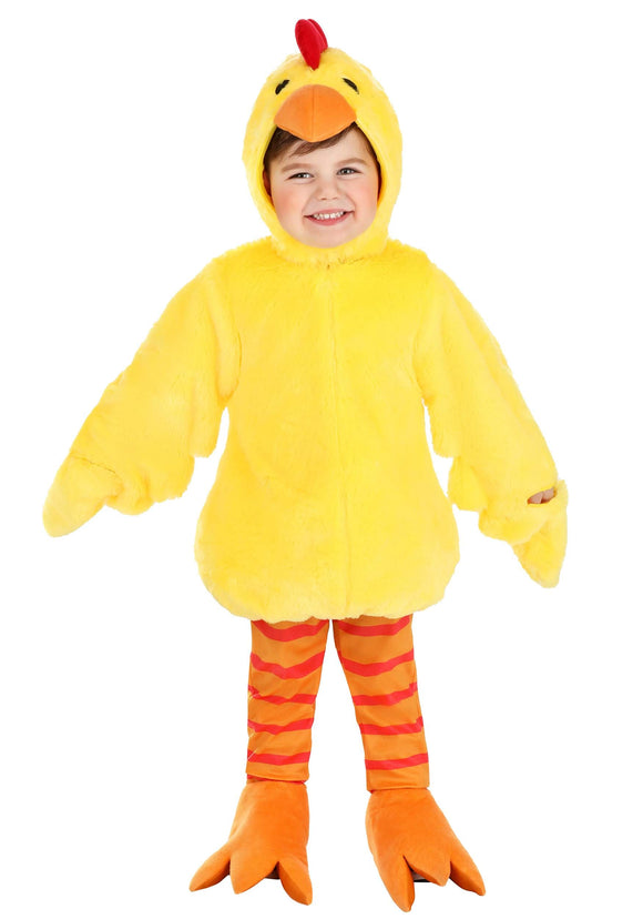 Toddler Cozy Yellow Chicken Costume | Farm Animal Costumes