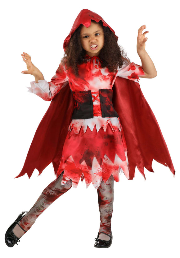 Zombie Red Riding Hood Costume for Girls | Zombie Costumes