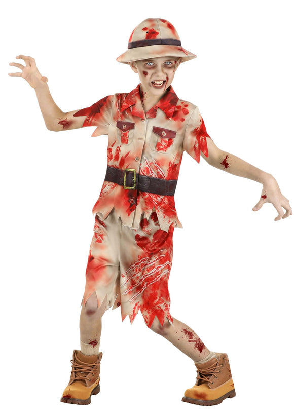 Zombie Safari Costume for Boys | Zombie Costumes