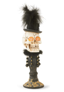 Female Skeleton 16" Bust with LED Eyes