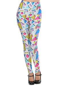 Women's 80s Party Girl Leggings